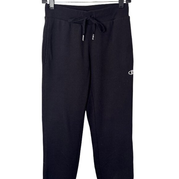 Champion women's black slim tapered leg jogger pants size XS - Picture 4 of 7